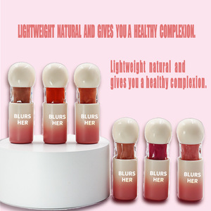 NOUVEAU Blush Liquide 5 Couleurs Blush Private <span class=keywords><strong>Label</strong></span> <span class=keywords><strong>Pink</strong></span> Blush Stick Cruelty <span class=keywords><strong>Free</strong></span> Vegan Natural Cheek Lip Tint 2 in 1 Makeup Blush - Product Image 5