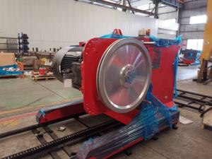 Elmas tel testere makinesi elmas tel kesme makinesi gördüm. Taş ve beton kesmek için kullanılır. - Product Image 5