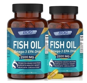 OEM/ODM tripla forza Omega 3 olio di pesce 1000mg, conteggio 60, supporta la salute delle articolazioni, della pelle, degli occhi e del cuore - Product Image 5