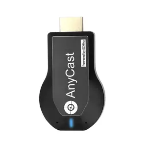 Anycast المشاركة السهلة جهاز دونجل للعرض مزود بخاصية WiFi اللاسلكية شاشة النسخ المتطابق محول Anycast M2 زائد