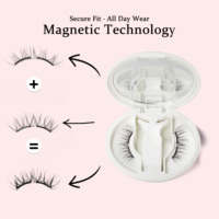 Cils magnétiques souples naturels en gros, fabricant OEM ODM de cils magnétiques flexibles avec applicateur, certifié ISO 22716