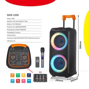 Altavoz Inalámbrico para Fiestas NDR de Alto Nivel, Modelo 2022, Big <span class=keywords><strong>Partybox</strong></span> <span class=keywords><strong>310</strong></span>, Bluetooth 5.0, Doble Altavoz de 8 Pulgadas - Product Image 2
