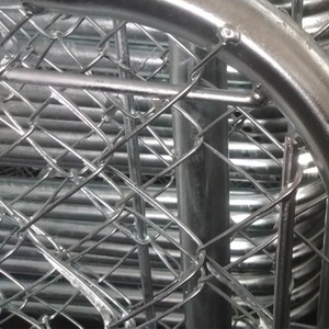 Nhà Máy Cung Cấp Mạ Kẽm Lưới Vuông PVC Dệt Kim Lưới Cho Nuôi Trồng Thủy Sản Hàng Rào Với Dây Chuỗi Liên Kết Hàng Rào Cỏ - Product Image 4