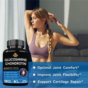 Suplementos OEM de Glucosamina, Condroitina y MSM para la Salud de las Articulaciones en Adultos, Aumento de Energía, 120 Tabletas/Botella - Product Image 3