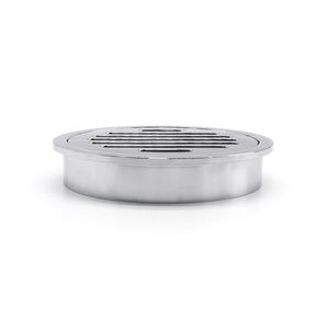 Rundes Messing-Boden ablaufs ieb mit Ver chrom ung, geeignet für Badezimmer renovierungen - Product Image 6