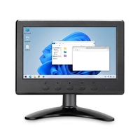 Monitor de TV LCD Portátil de 7 Pulgadas con Múltiples Interfaces HD AV VGA USB BNC para Computadora