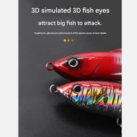 Aotuo Leurre Crayon Coulant 17cm 63g, Appât Artificiel Dur Très Vendu pour la Pêche en Bateau au Thon et au Marlin en Haute Mer
