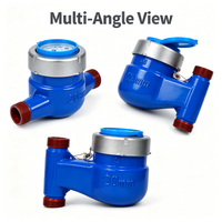 Vertical Installation Brass Mechanical Water Meter with IP68 Protection OEM Customizable for Reading