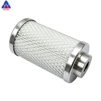 Cartouche filtrante à membrane plissée en PTFE pour l'élimination de la poussière, filtre d'admission d'air industriel en PTFE et polyester