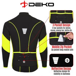 Maillot de Ciclismo Ligero para Hombre, Chaqueta de Manga Larga para Invierno, Maillot de Ciclismo con Logotipo Personalizado - Product Image 4