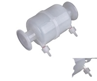Nuevo Filtro de Cápsula Desechable Hidrofóbico de PTFE 0.22um 0.45um con Conector Tri-Clamp de 1 1/5" para Gas/Solvente Orgánico, Aceite MCT, Kosma