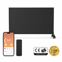 Chauffage infrarouge professionnel de norme européenne 700W certifié CE/GS, panneau chauffant intelligent, vente en gros d'usine, radiateur radiant portable