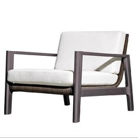 Canapé d'extérieur en aluminium personnalisé et créatif, résistant à la pluie et au soleil, emballé pour la livraison, mobilier de jardin