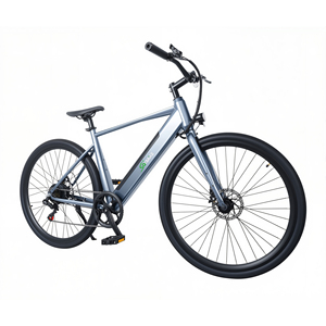 Bicicleta Eléctrica Urbana en Stock en el Reino Unido, 26 Pulgadas, Motor sin Escobillas de 500W, 7 Velocidades, Cuadro de Aluminio, Doble Suspensión, Pantalla LCD - Product Image 4