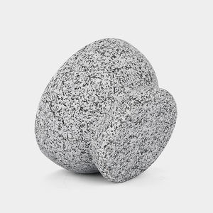 <span class=keywords><strong>Amazon</strong></span> Venta caliente negro granito natural piedra clásico ajo Smashing Gu Set - Product Image 4
