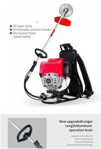 4 Stroke <b>Knapsack</b> Brush Cutter Machine Farm 1kw Gasoline Cordless Brush Cutter Machine Weed Eater Grass Trimmer - Product Image 2
