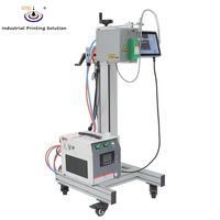 Machine de marquage laser UV IPS-LUV5W T, imprimante laser UV 5W, équipement de codage industriel, 355nm, contrôleur Linux P9, ligne de production