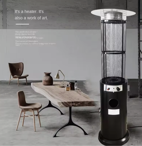 <span class=keywords><strong>Chauffage</strong></span> de <span class=keywords><strong>terrasse</strong></span> rond en acier inoxydable moderne homologué CE avec allumage piézoélectrique et <span class=keywords><strong>chauffage</strong></span> au <span class=keywords><strong>gaz</strong></span> infrarouge pour une utilisation en extérieur - Product Image 2