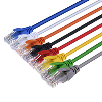 Cable Cat7 FTP Cat6A 26AWG, Cable de Conexión RJ45, Cobre Desnudo, PVC, 1M 2M 5M 10M