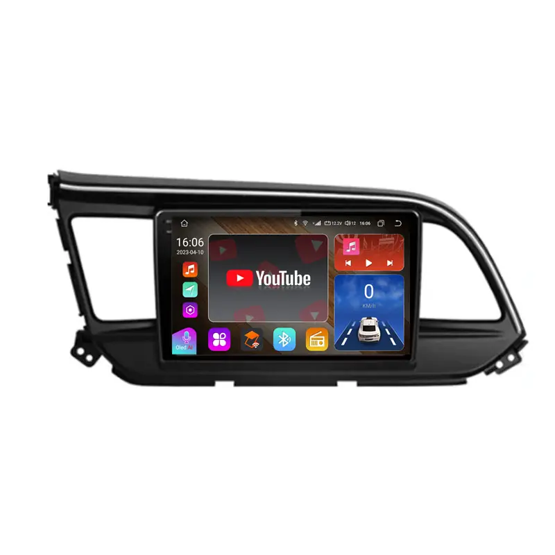 2018--2020 Car Accessories Multimedia Radio Video Player Android 12 for Hyundai Elantra 6hyundai Avante CE 9" Car Touch Panel