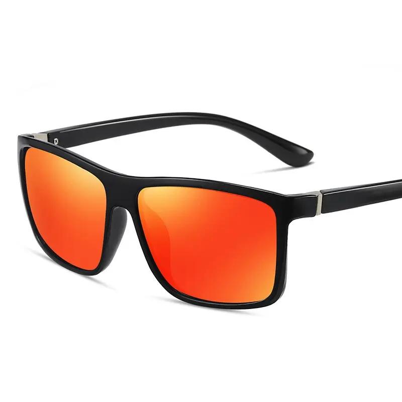 2022 new fashion polarized sunglasses unisex square sunlight proof UV400 driving polarized sunglasses