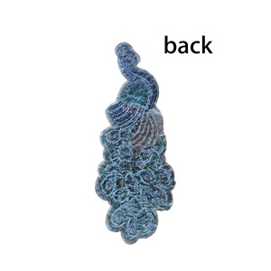 1 pezzo di Glitter Glitter animale pavone <span class=keywords><strong>Patch</strong></span> adesivo Hot Melt, borsa per abbigliamento, cappello, <span class=keywords><strong>Patch</strong></span> piumino - Product Image 3