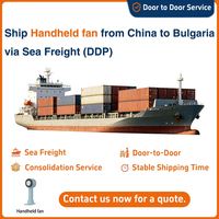 Ventilatori Portatili: Spedizione Marittima dalla Cina alla Bulgaria DDP Porta a Porta - Spedizioniere più Conveniente, Logistica Economica