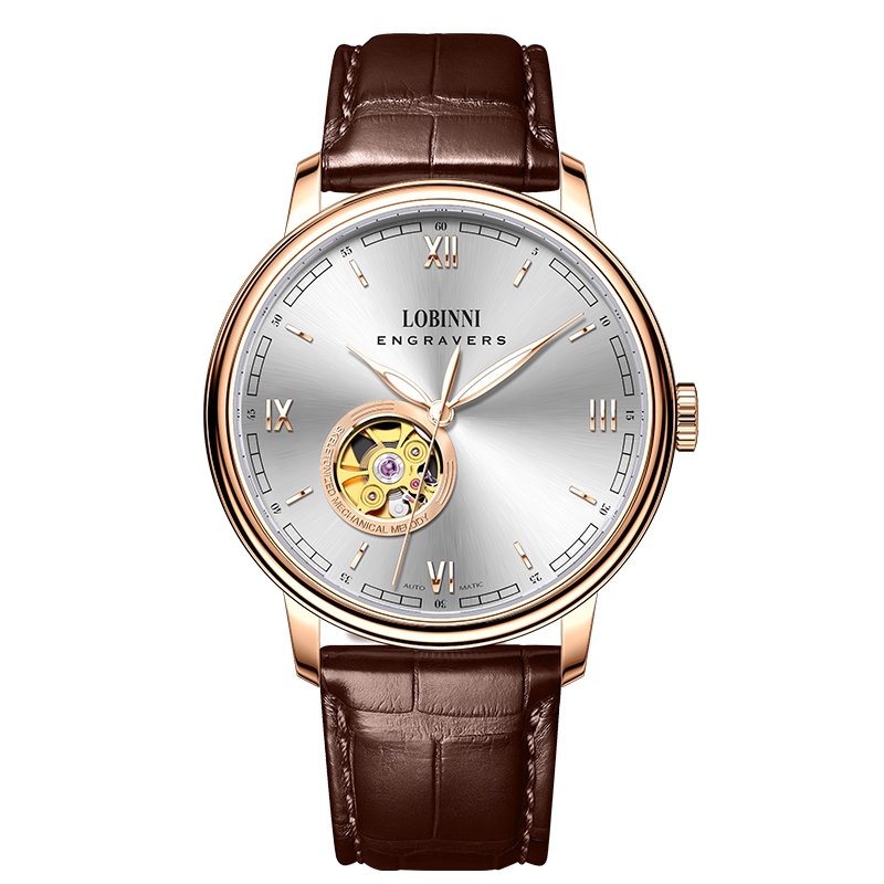 18020-Rose gold-White-Brown