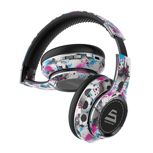 <span class=keywords><strong>Casque</strong></span> <span class=keywords><strong>de</strong></span> <span class=keywords><strong>jeu</strong></span> sans fil Somostel Cool Graffiti LED avec éclairage, basses profondes, écouteurs sportifs, Audifonos Inalambricos Auricular - Product Image 5