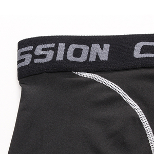 Pantalon de compression thermique doublé <span class=keywords><strong>polaire</strong></span> pour homme, Legging de sport athlétique, Collant de course, Bas de tenue pour l'hiver, Couche de base - Product Image 4