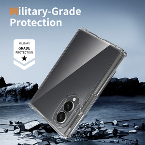 <span class=keywords><strong>Coque</strong></span> de téléphone portable <span class=keywords><strong>anti</strong></span>-<span class=keywords><strong>jaunissement</strong></span> antichoc pour Samsung Z Fold 8, <span class=keywords><strong>coque</strong></span> de protection pliable transparente avec coins renforcés par airbag - Product Image 6