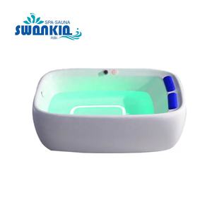 Jacuzzi Rectangular Swankia 2024, Bañera de Hidromasaje para Dos Personas, Bañera Exterior con Luz LED y Burbujas en la Parte Inferior - Product Image 4