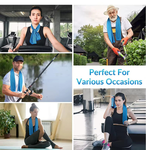 Portable Silicone <b>Mini</b> Cold Towel, Polyester, Cooling Towel for Outdoor, Fitness, Sports, Gym, Running, Quick Drying - Product Image 6