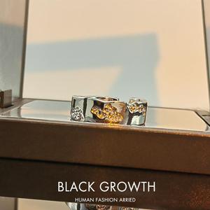 Anillo Abierto Ajustable <span class=keywords><strong>de</strong></span> Aleación Vintage para Hombre, Diseño <span class=keywords><strong>de</strong></span> Nicho Hip-Hop, Cruz <span class=keywords><strong>de</strong></span> Marca Moderna, Estilo Minimalista, Anillo para el Dedo Índice - Product Image 6