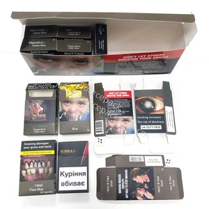 Bán buôn 10 20 gói giấy tiêu chuẩn hóa đồng bằng gói thuốc lá thuốc lá bao bì hút thuốc hộp - Product Image 2