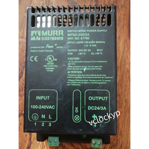 Fuente de Alimentación Conmutada MURR ELEKTRONIK MPS3-230/24, Tarjeta PCB Usada - Product Image 6