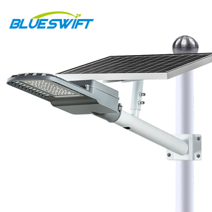 Farola exterior impermeable de 30W, farola Led Solar de jardín con <span class=keywords><strong>poste</strong></span> - Product Image 1
