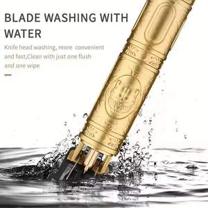 Máquina Cortapelos Profesional HOTCarving, Recargable, Metálica, para Barbería y Corte <span class=keywords><strong>de</strong></span> Cabello Masculino - Product Image 3