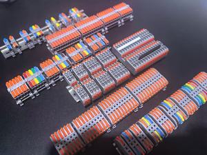 Konektor Blok Terminal Mini AP-2-3M Konektor Kawat Terpadu Tiga Masuk dan Tiga Keluar Sambungan Kabel Tiga Fasa Quick LIXINC - Product Image 3