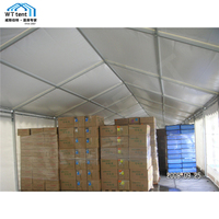 Chapiteau extérieur extensible de 30X50m 30x25m 25x25m cérémonie de mariage d'hiver barnum tente gonflable équipement de location de fête