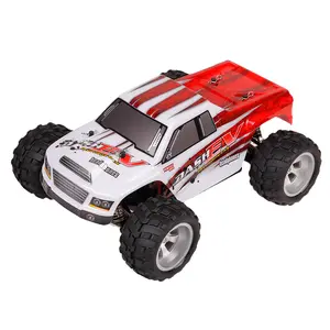 WLtoys Mobil RC A979-B 1/18, Mobil Kendali Jarak Jauh 4WD Daya Baterai 2.4G Off-Road Kecepatan Tinggi 70Km/Jam, Khusus Kendaraan Kompetisi