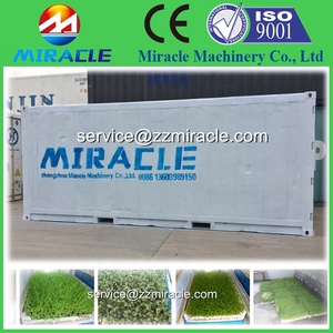 Contenedor Refrigerado de 40' para Germinación de Semillas Hidropónicas, Cuarto de Cultivo de Forraje Verde para Alimentación de Aves de Corral - Product Image 2