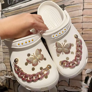 Decoraciones de Zapatos de Lujo Personalizadas al por Mayor, Adornos de Diamantes de Imitación, Dijes de Metal para Zapatos de Diseñador - Product Image 3