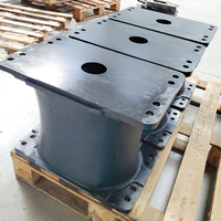 Amortisseur en caoutchouc robuste anti-vibration pour rouleau compresseur et machines de construction