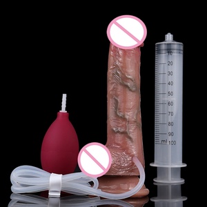 SXXY 6 Estilos de Dildos Eyaculadores con Fuerte Succión, Juguete Sexual de Silicona con Forma de Pene, Tapón Anal Suave para Adultos, Mujeres y Hombres, Venta al por Mayor - Product Image 3