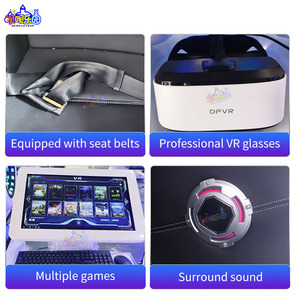 Indoor Home Amusement Immersive 2-Seat Dynamic 9D VR <strong>Egg</strong> <strong>Chair</strong> 360 Motion Simulator Game Machine - Product Image 6