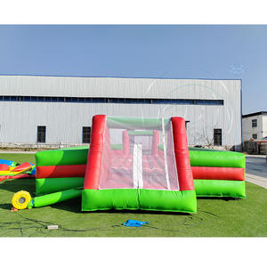 Terrain <span class=keywords><strong>de</strong></span> football et arène <span class=keywords><strong>de</strong></span> basketball gonflables géants pour l'extérieur et l'intérieur, pour plus <span class=keywords><strong>de</strong></span> 10 personnes, 12x6m, en PVC, installation facile - Product Image 2