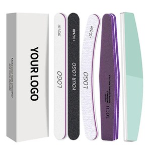 Chuyên Nghiệp Tùy Chỉnh Thiết Kế Màu Tím Móng Tay Tập Viên Kim Cương Hình Kim Cương Bộ Đệm Cho Salon Sử Dụng Bán Buôn Miếng Bọt Biển Đệm Khối - Product Image 6