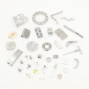 Custom Small Metal Stamping Parts Service Brass Stainless Steel Aluminum Stamped Products Custom Stamping
