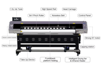 Impresora de Inyección de Tinta Automática Yinghe Nueva con Dos Cabezales I3200, Tinta Ecológica, para Pancartas Flexibles, Papel de Sublimación, 1 Año de Garantía